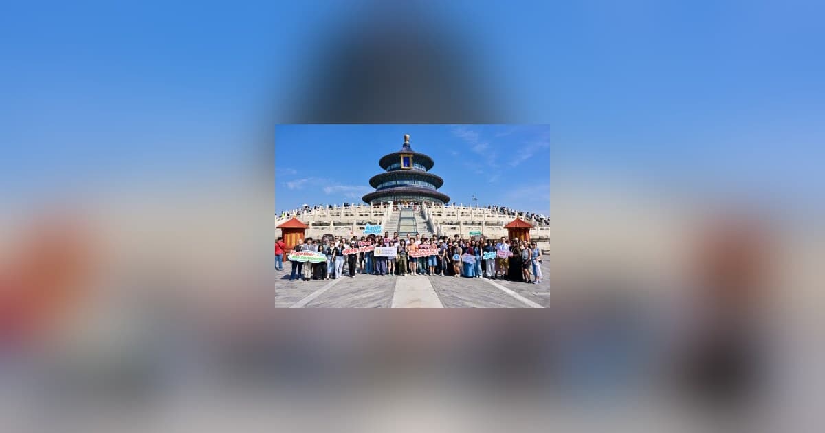 Ng Teng Fong Charitable Foundation Champions U.S.-China Youth Exchange as 100 American Students Complete Immersive China Tour