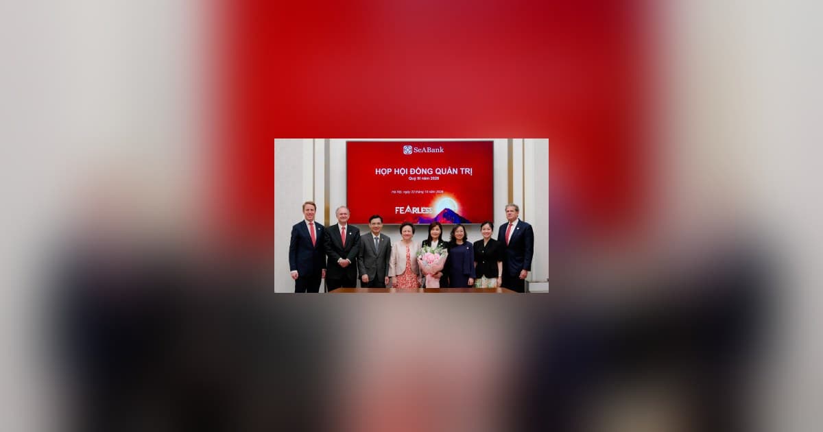 SeABank Cuts 2026 Profit Target by 15% to Support Vietnam's Economy, Elects New Board Chair