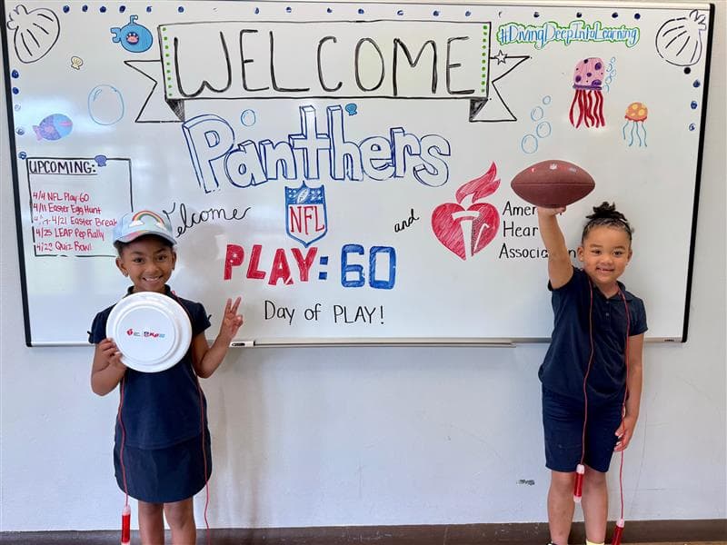 NFL and American Heart Association Launch Day of Play to Promote Youth Physical Activity in 35 Schools