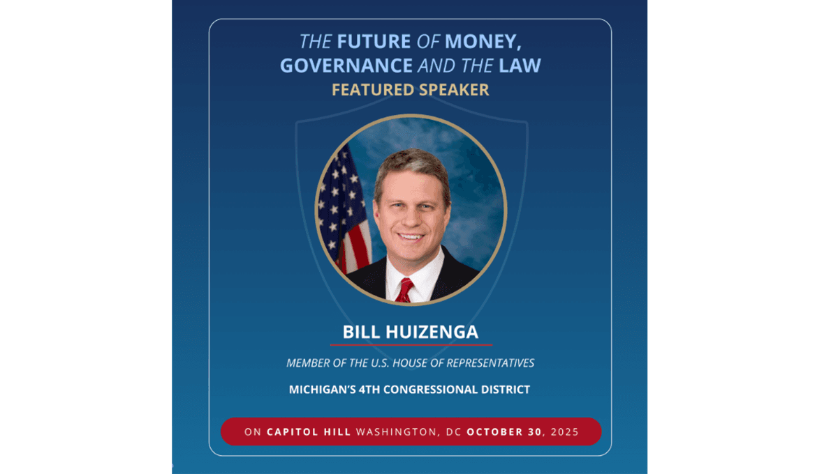Global Blockchain Leaders to Convene at Capitol for Future of Money, Governance and Law Summit