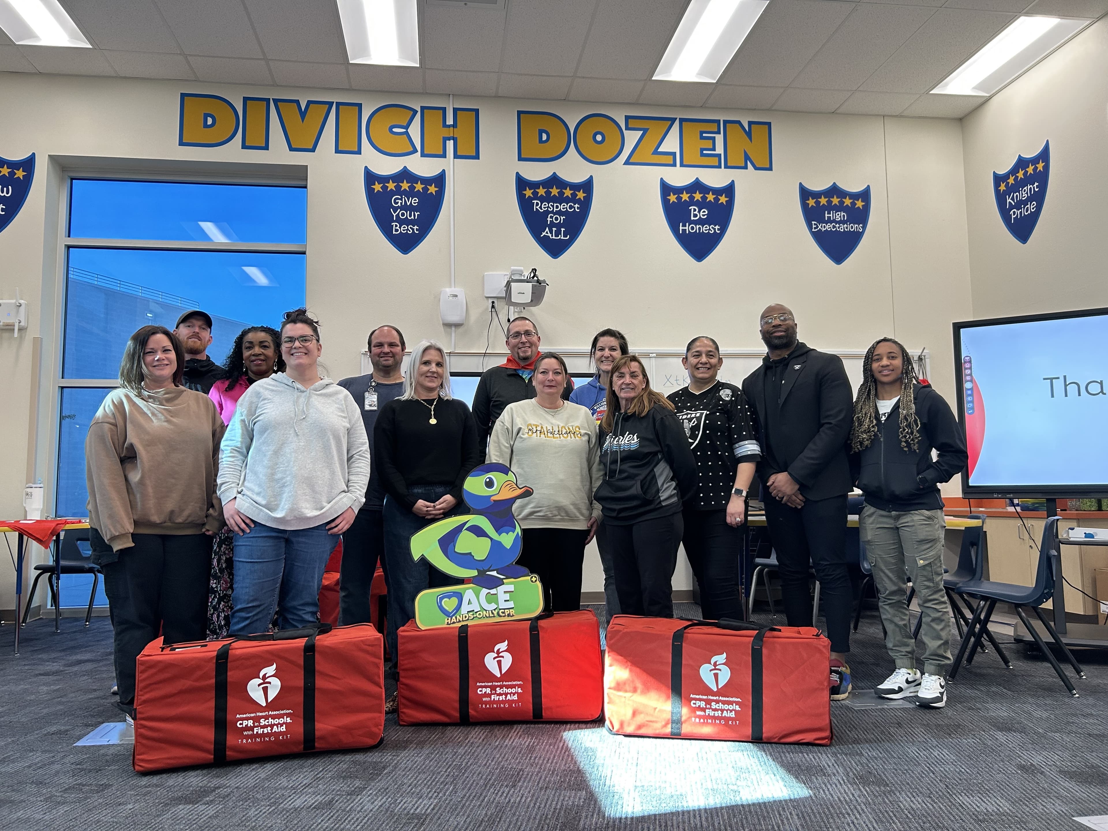 Raiders and American Heart Association Boost School Safety with CPR Training Initiative