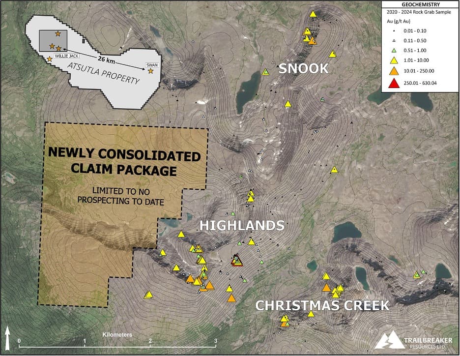 Trailbreaker Resources Launches Exploration Program at Atsutla Gold Project in Northwestern British Columbia