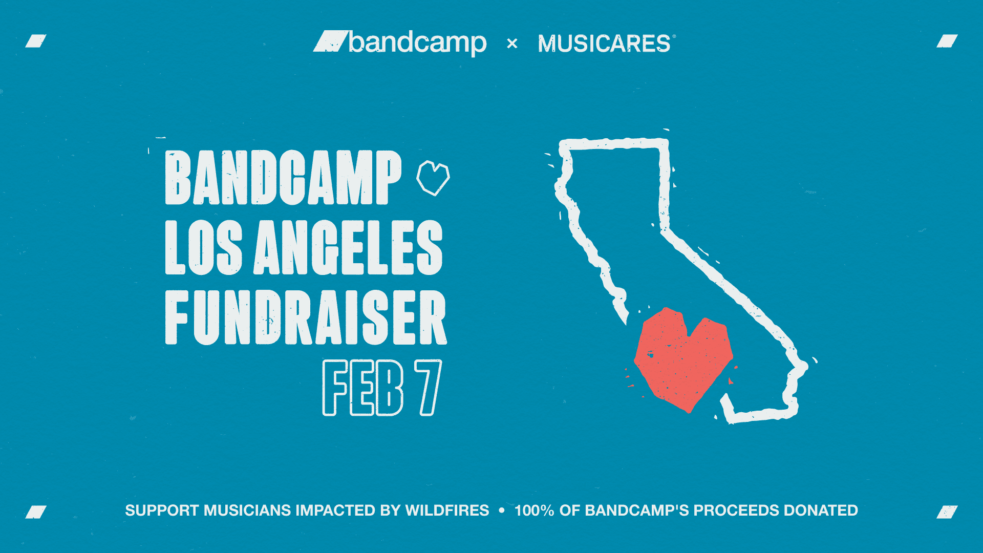 Bandcamp Rallies Music Industry Support for California Wildfire Relief