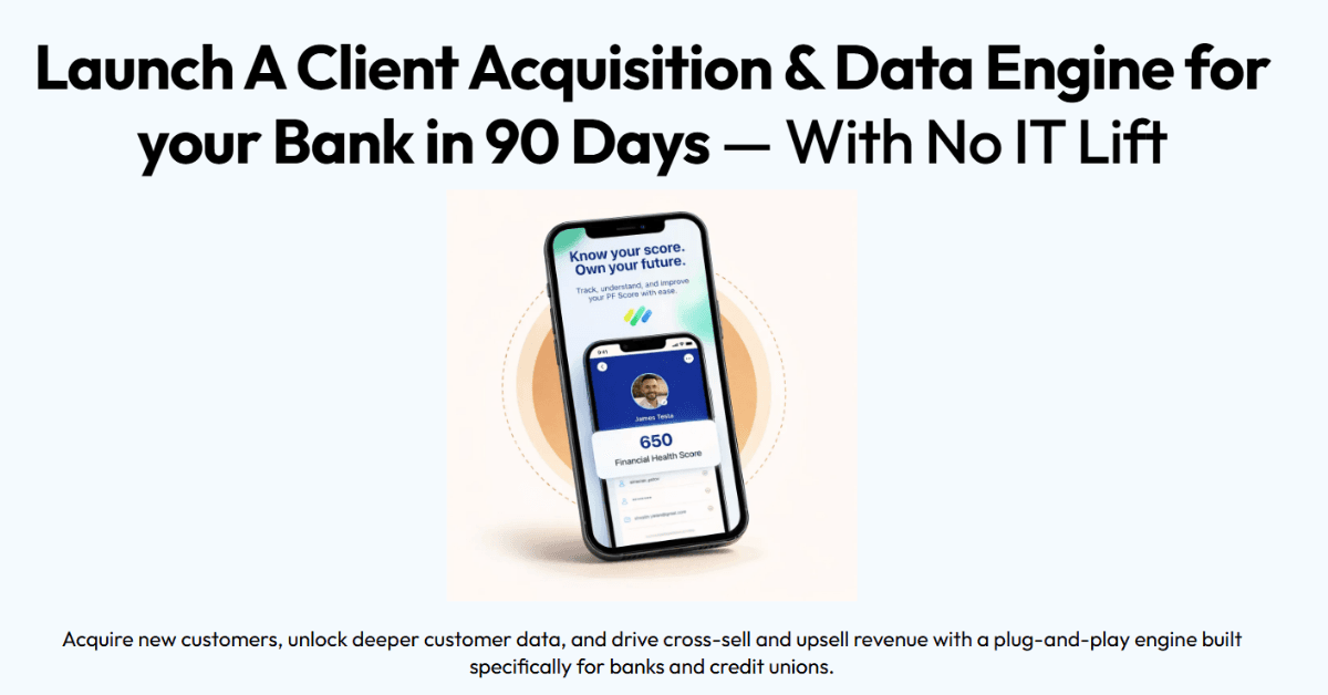Finoveo Launches White-Label Financial Health App to Help Banks Acquire Clients and Gain Deeper Insights