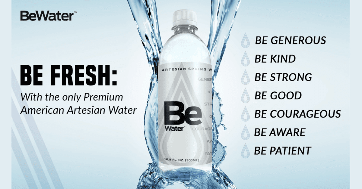 Be Water Artesian Spring Water Expands to Amazon, Offering Nationwide Access to Naturally Filtered American Water