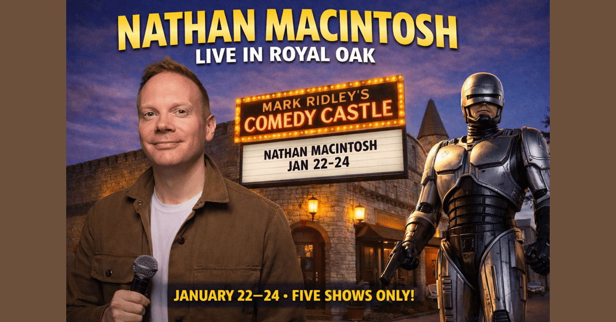 Nathan Macintosh Returns to Mark Ridley's Comedy Castle for Sold-Out Weekend Run
