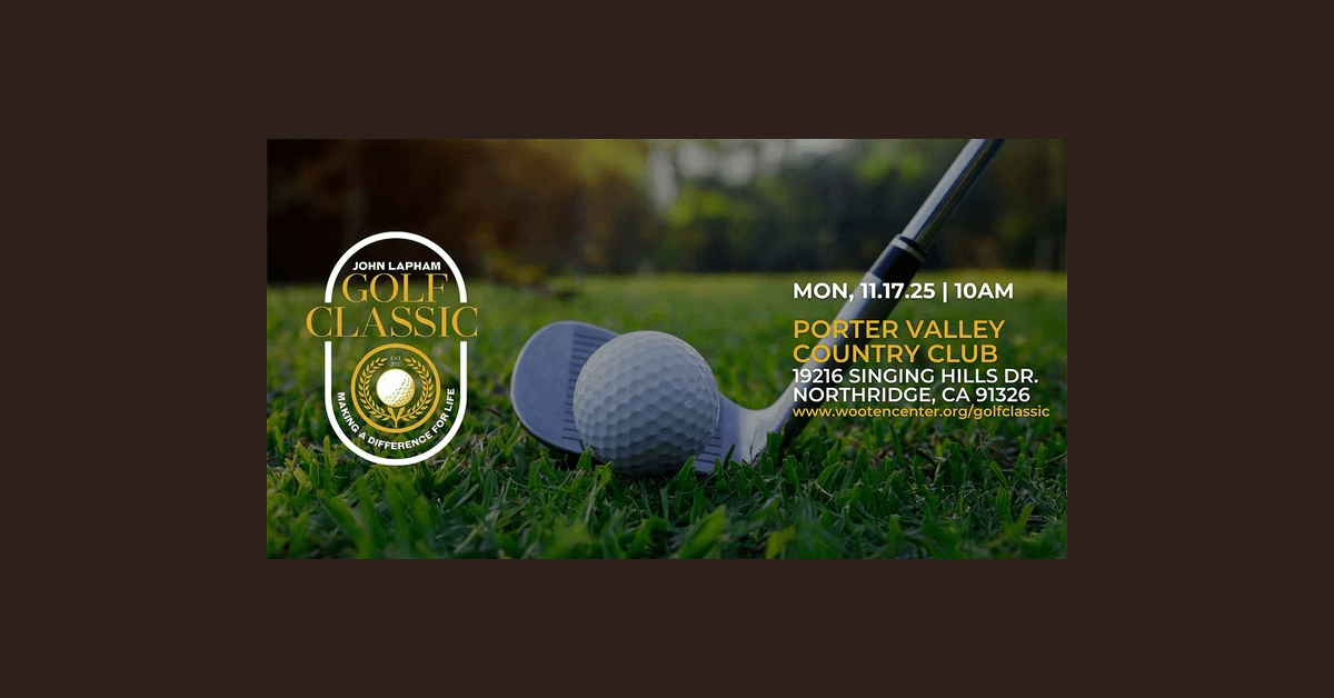 Wooten Center Launches Inaugural John Lapham Golf Classic to Support Los Angeles Youth Education