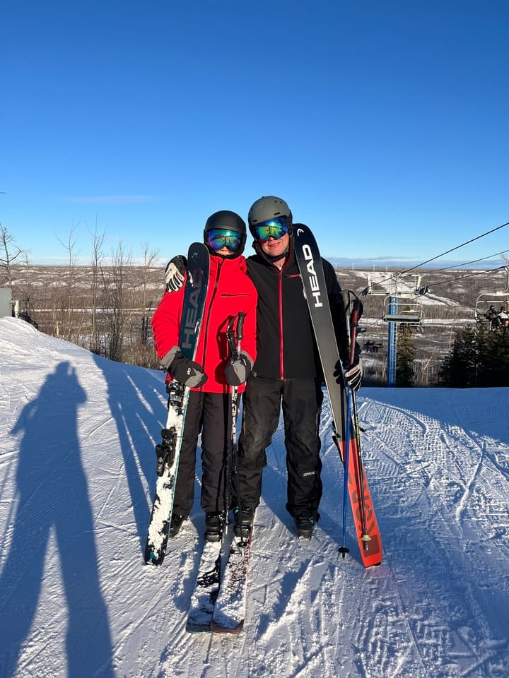 Father-Daughter Duo Set to Complete Historic 39-Resort Alberta Ski Tour