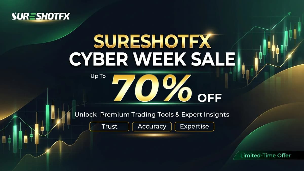SureShotFX Launches Cyber Week with Up to 70% Discount on VIP Trading Signals