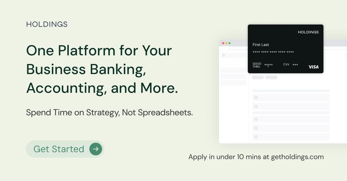 Holdings Launches All-in-One Financial Platform for SMBs