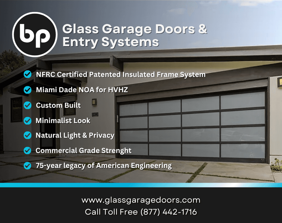 Advisory Warns of Structural and Code Risks in Frameless Glass Garage Doors