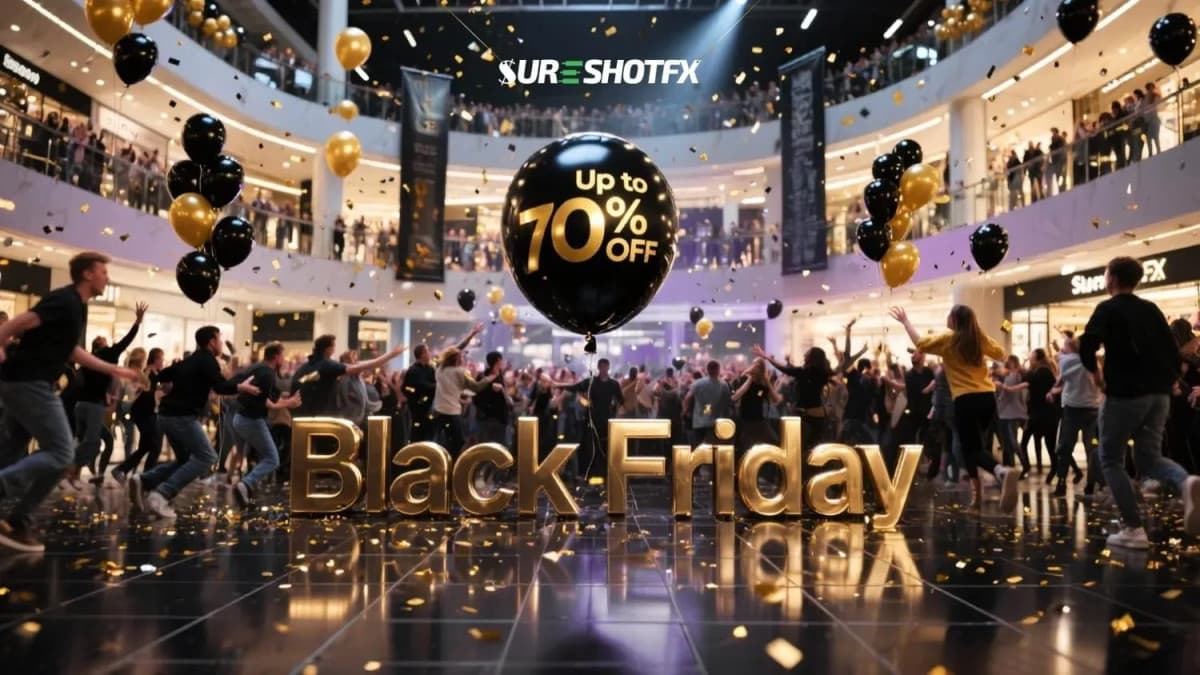 SureShotFX Launches Black Friday 2025 Sale with Up to 70% Discounts on Trading Tools