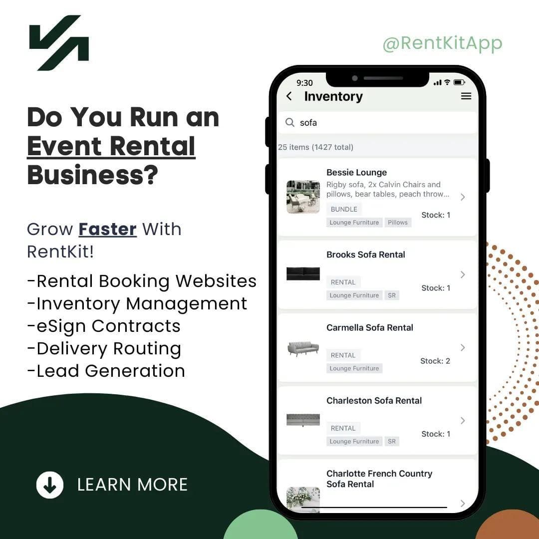 RentKit Emerges as a Premier Solution for Event Rental Software Needs