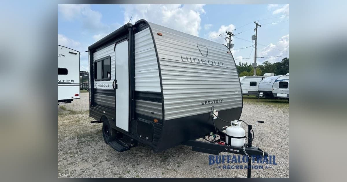Buffalo Trail Recreation Lists 2026 Keystone Hideout Mini at $11,499, $7,647 Below MSRP