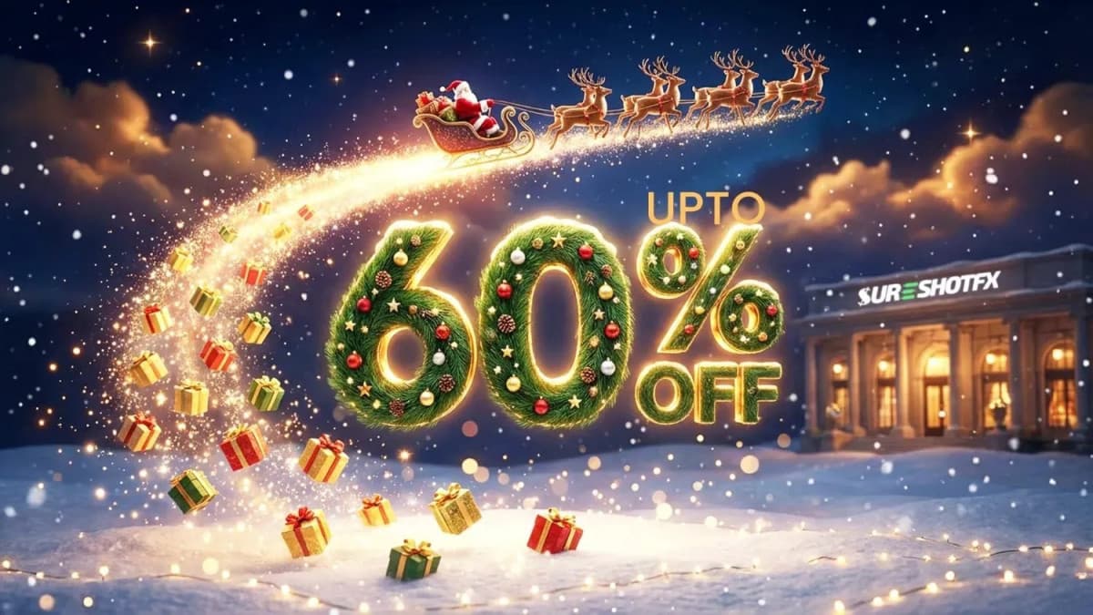 SureShotFX Launches Christmas 2025 Trading Offers with Up to 60% Discounts on Premium Signals