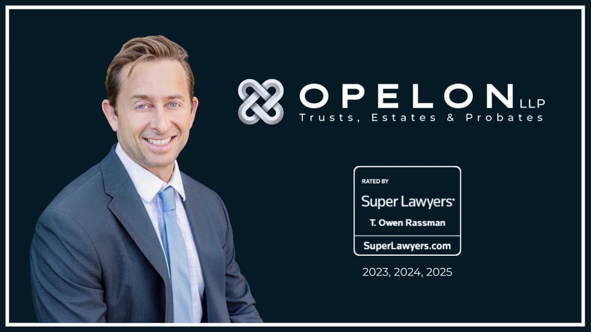 Owen Rassman of Opelon LLP Earns Third Consecutive Super Lawyers Recognition for Estate Planning Excellence