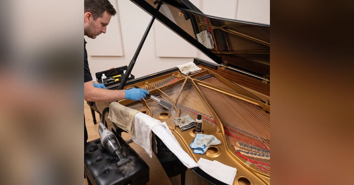 Moore Piano Outlines What Professional Piano Cleaning Actually Covers