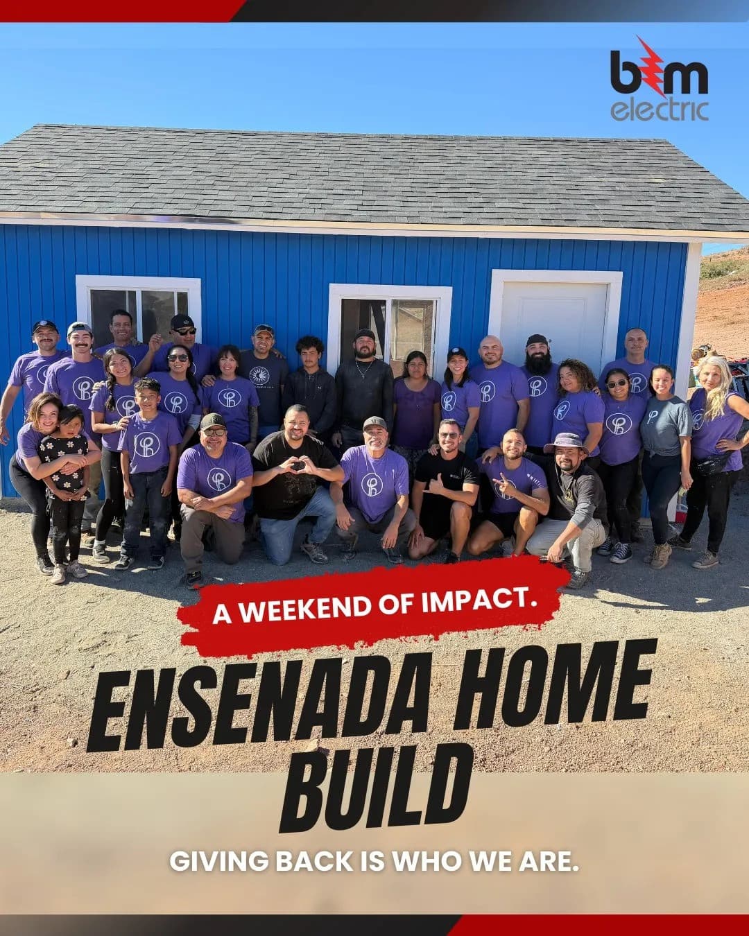B&M Electric Completes Three-Day Home Build in Mexico, Extending Support to Migrant Farmworkers