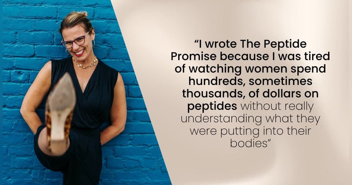 New Book Aims to Clarify Peptide Science for Women's Health Decisions