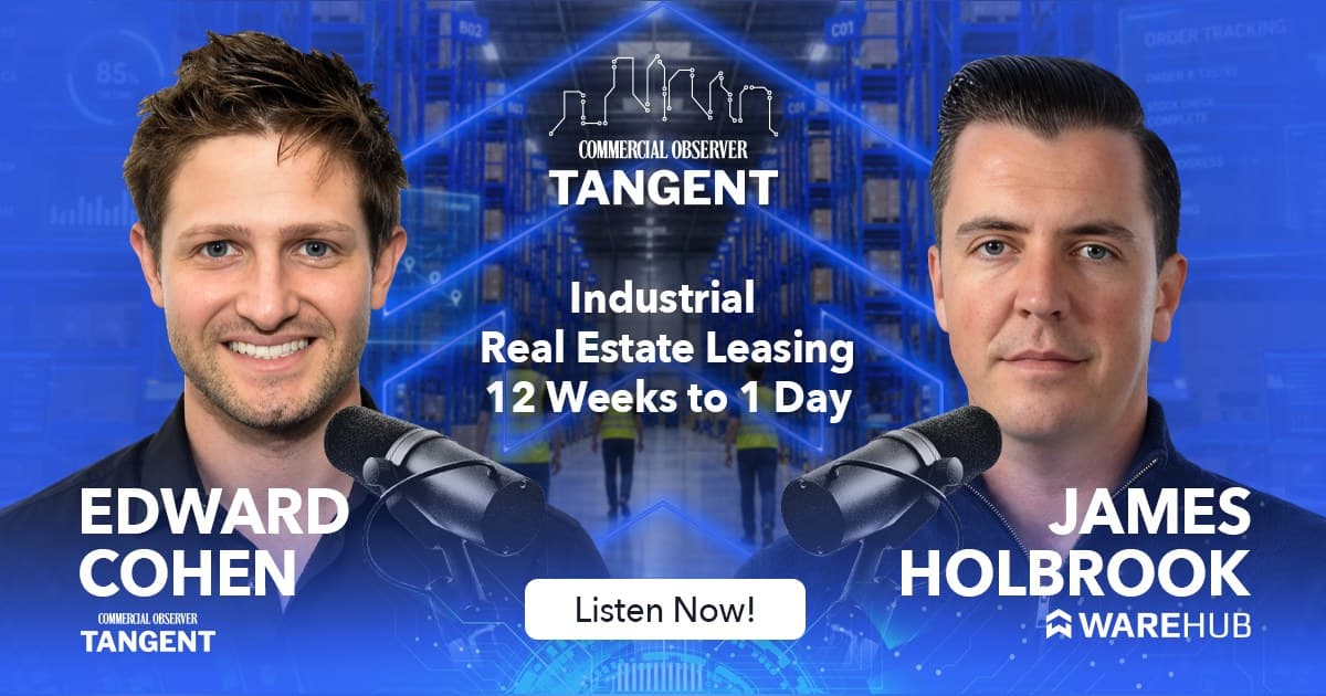 Warehub Founder Highlights Digital Leasing Platform on Commercial Observer Podcast