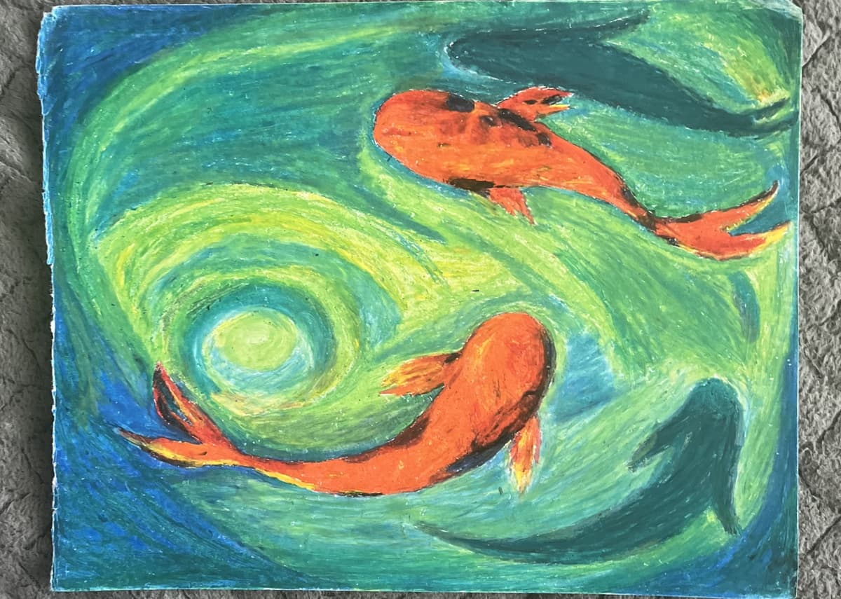 Young Artist Adelaide Perez Uses Ocean-Themed Paintings to Inspire Environmental Awareness