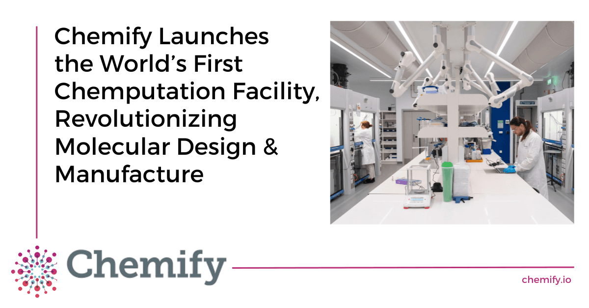 Chemify Unveils World's First Chemputation Facility in Glasgow, Pioneering Molecular Innovation
