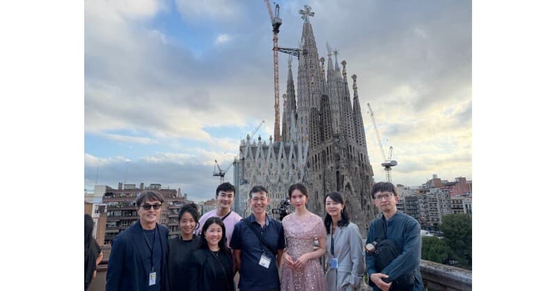 TVBS Provides Exclusive Live Coverage of Sagrada Família's Tower of Jesus Christ Inauguration