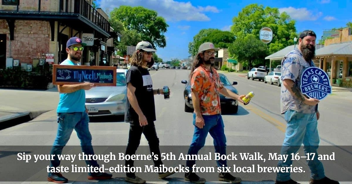 Boerne Marks American Craft Beer Week with 5th Annual Bock Walk, Spotlighting Local Breweries and Community Impact