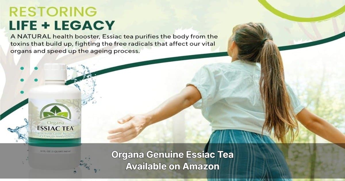 ORGANA Essiac Tea Receives Positive Amazon Reviews, Highlighting Traditional Herbal Quality