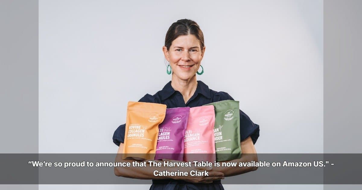 The Harvest Table Launches Full Product Line on Amazon, Expanding Clean-Label Nutrition to US Consumers