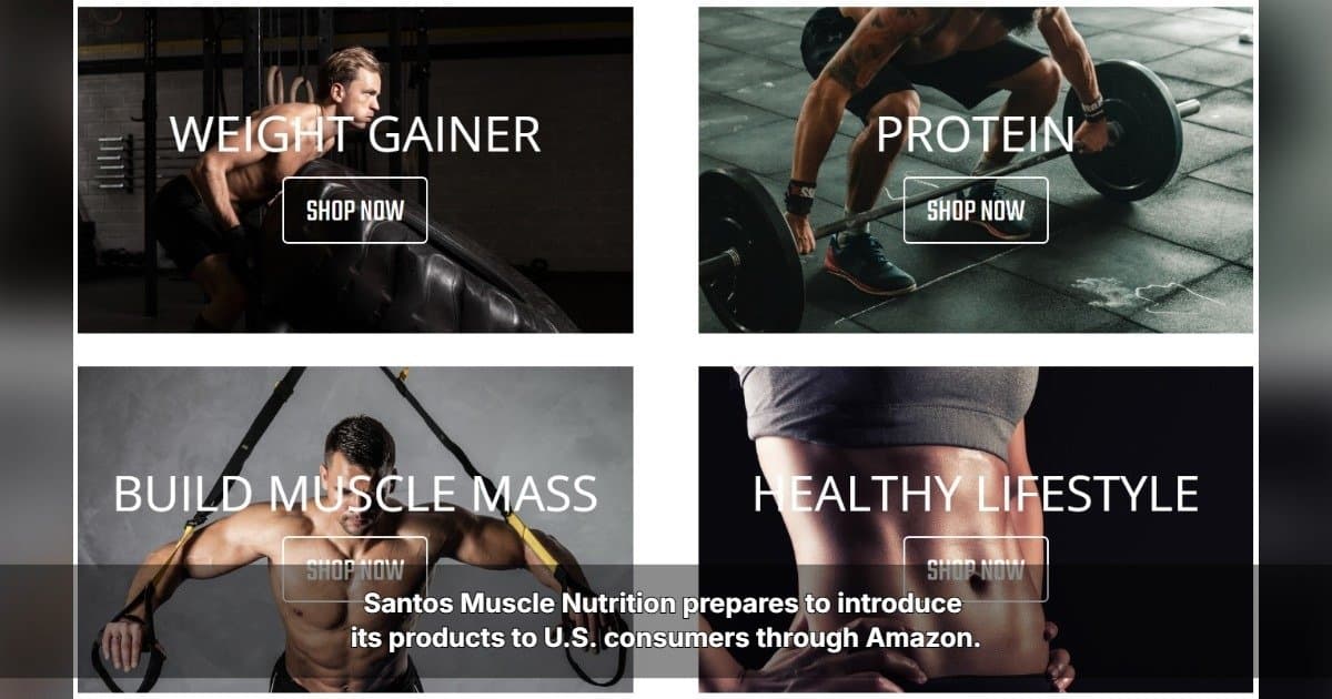 Santos Muscle Nutrition Emphasizes European Quality Standards Ahead of US Amazon Launch