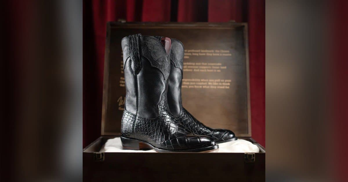 Chisos Releases New Run of Rare Wild Texas Alligator Cowboy Boot, a Model for Conservation-Luxury