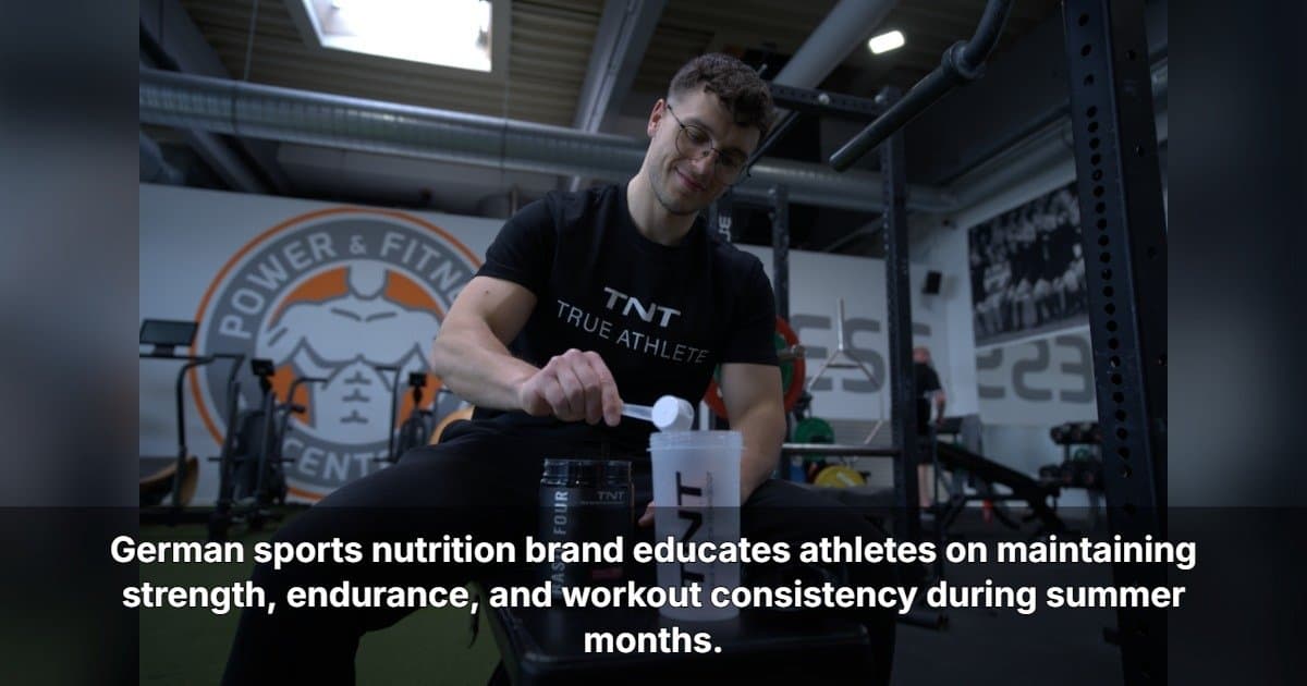 TNT Emphasizes Creatine's Benefits for Maintaining Athletic Performance During Summer Training Disruptions