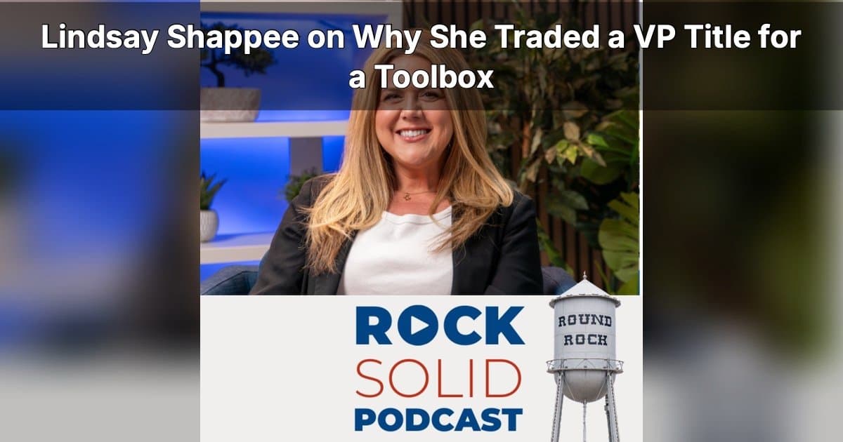 From JP Morgan to Roofing: Lindsay Shappee's Career Pivot Highlights Burnout and Community Focus