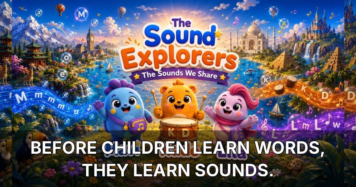 The Sounds We Share Project Launches Wordless Music Channel for Children, Breaking Language Barriers