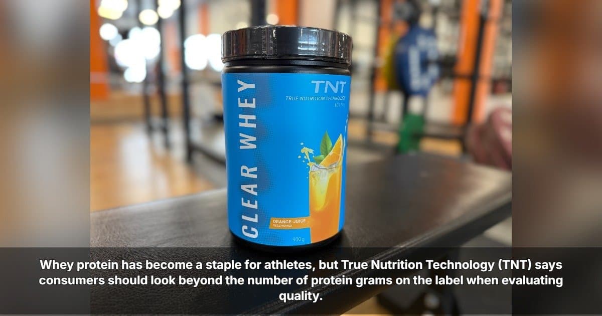 TNT Explains What Sets High-Quality Whey Protein Apart