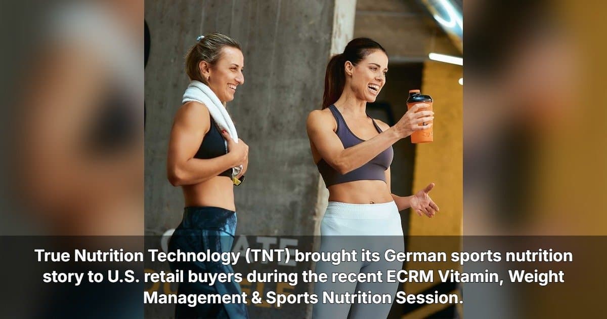 TNT Brings German Sports Nutrition Brand to U.S. Retail Buyers at ECRM
