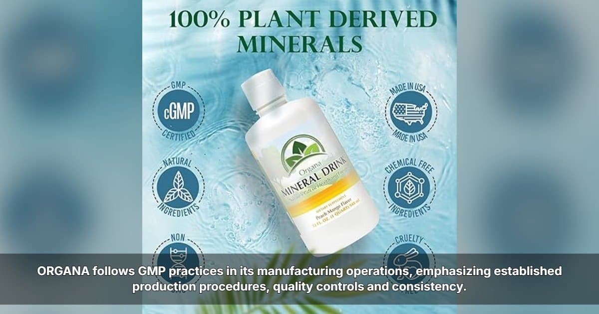 ORGANA Touts In-House Manufacturing and GMP Practices as Key Differentiator in Wellness Market