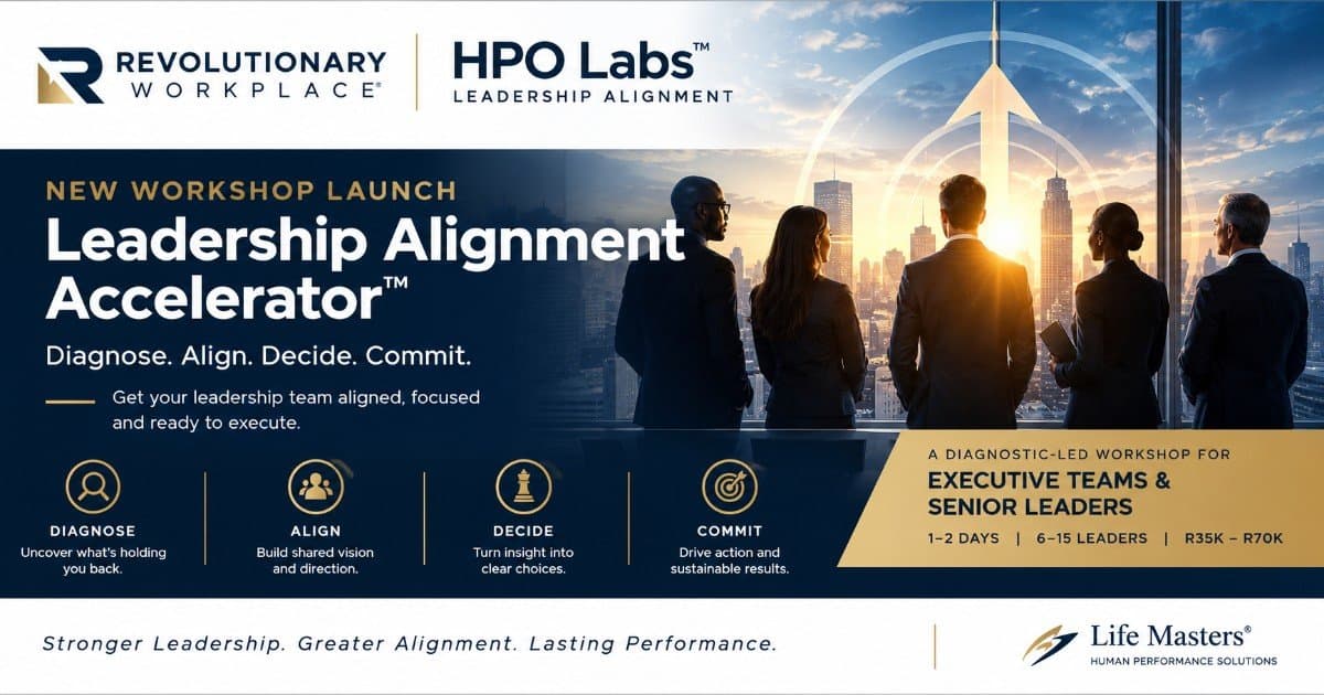 Life Masters Launches Leadership Alignment Accelerator to Repair Fractured Executive Teams in South Africa