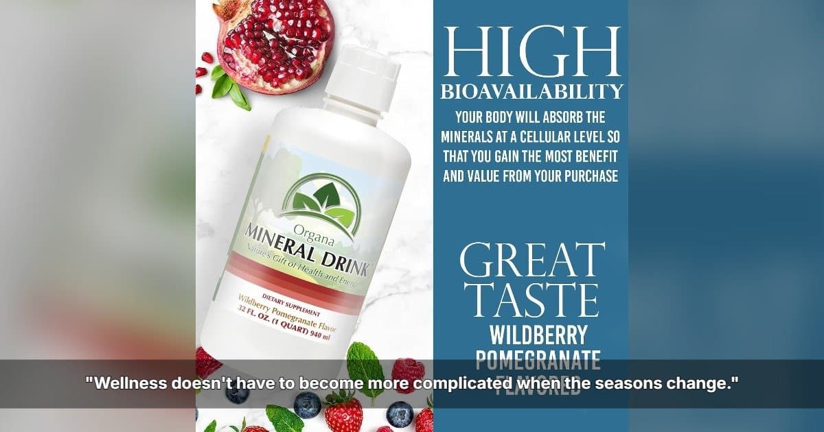 ORGANA International Ties Seasonal Wellness Push to Herbal Teas and Mineral Products as Colder Weather Arrives