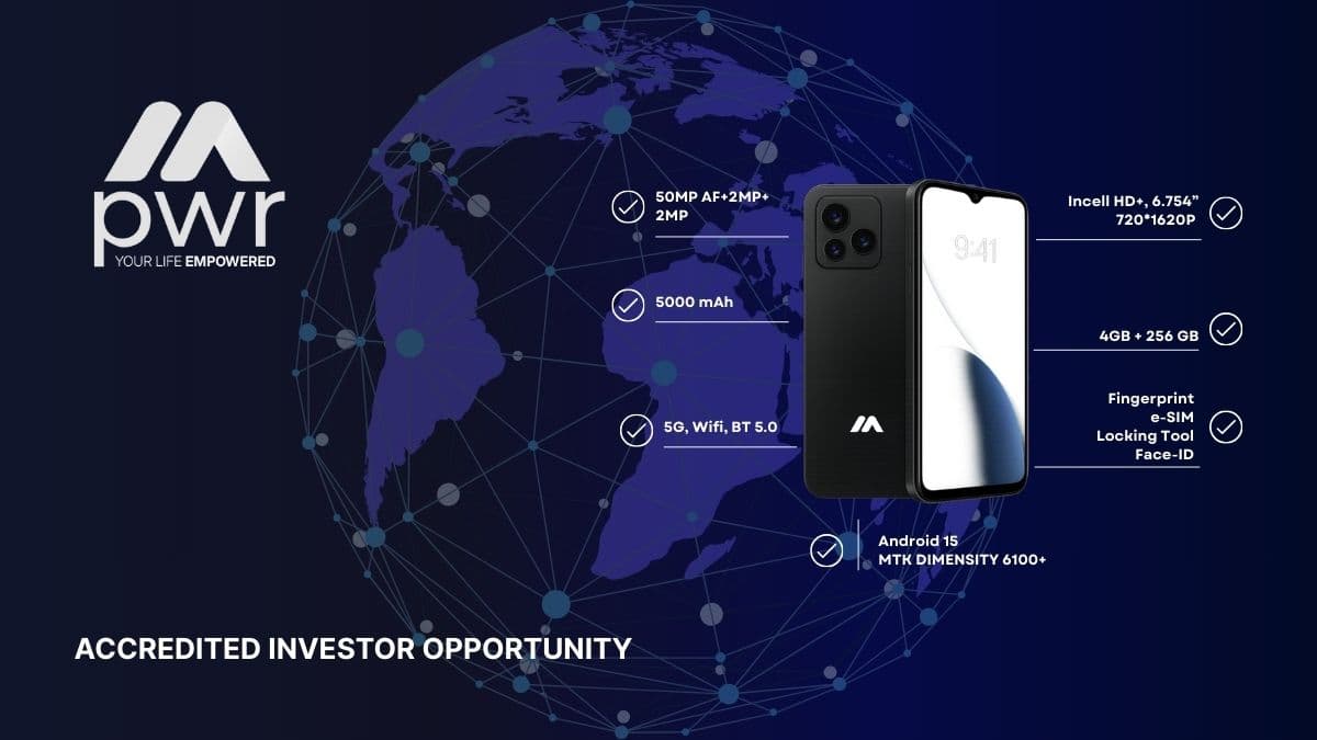 mPWR Launches Pre-IPO Investment Round for Mobile-First Fintech Platform Targeting Global Underserved Markets