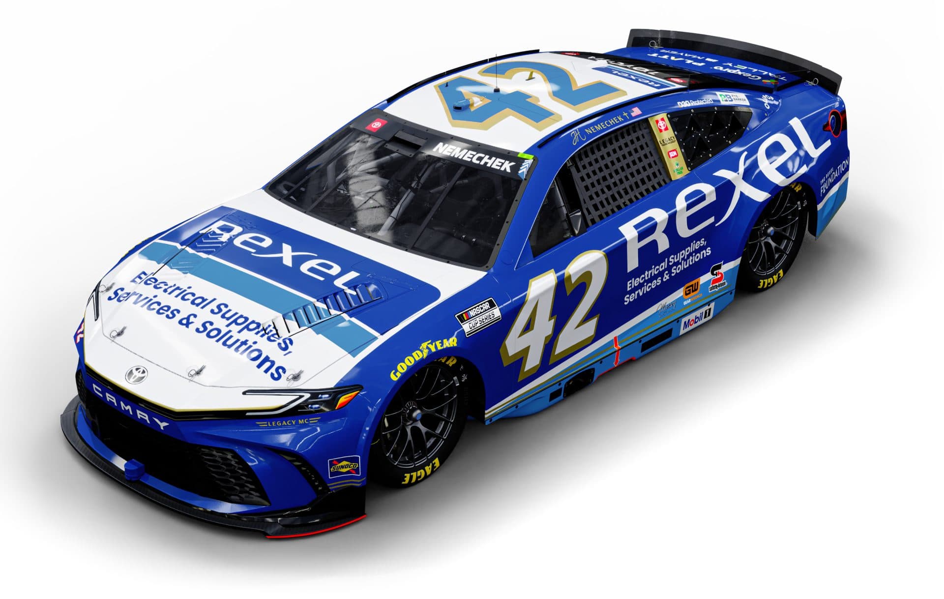 LEGACY MOTOR CLUB and Rexel USA Forge Strategic NASCAR Partnership for 2026 Season