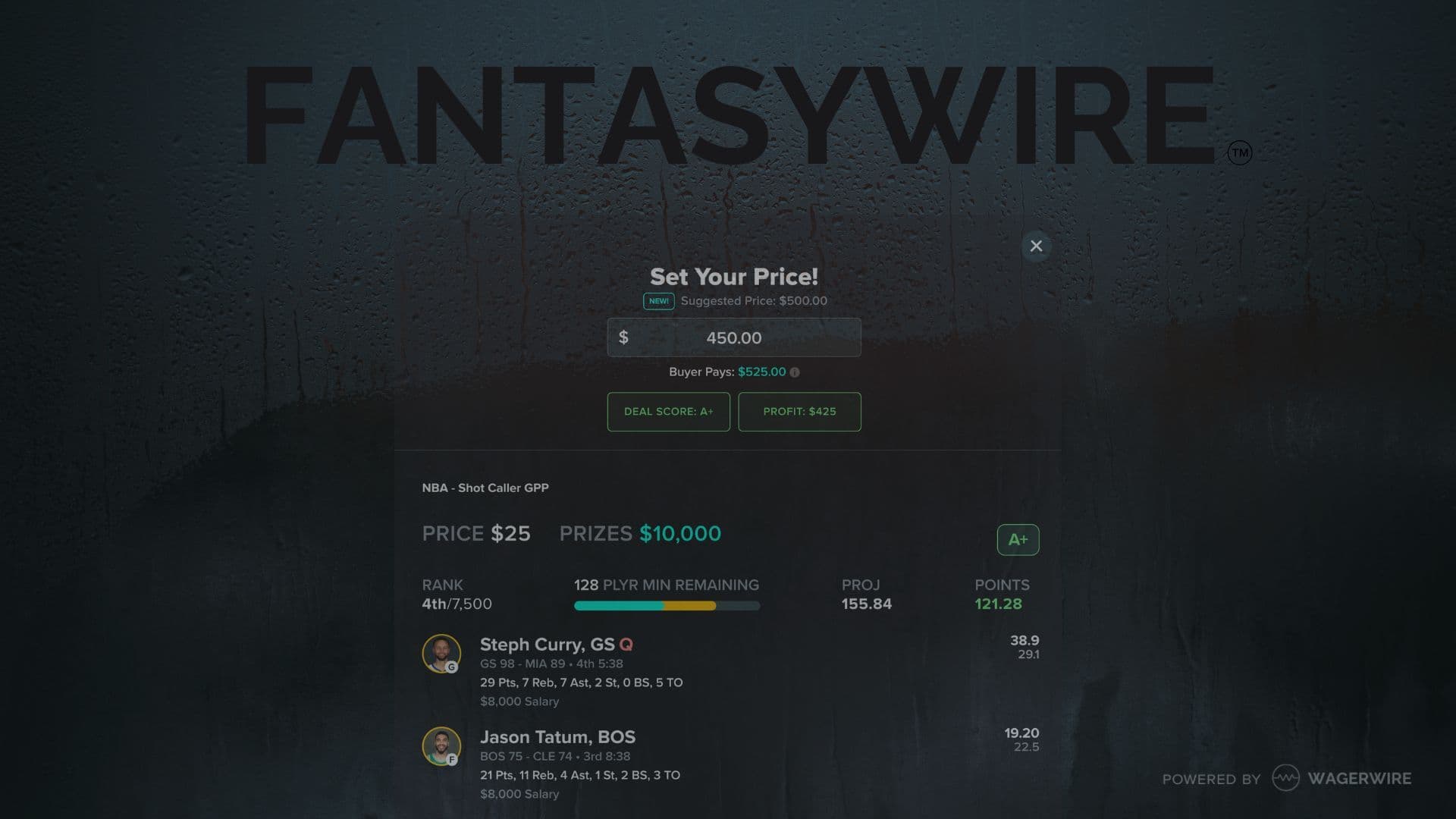 WagerWire Launches Groundbreaking Secondary Marketplace for Daily Fantasy Sports Pools