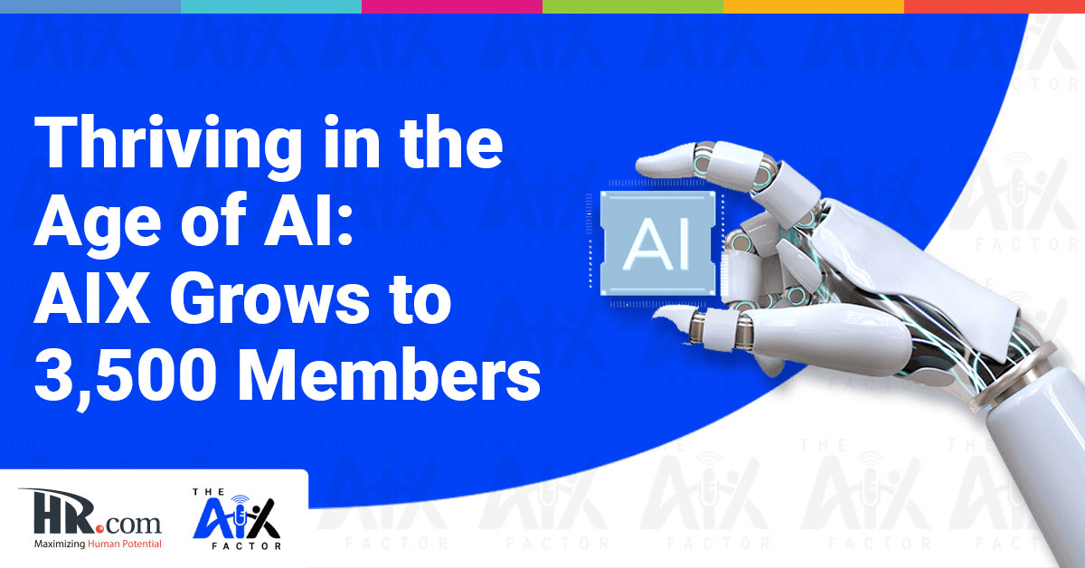 AIXonHR.com Membership Surpasses 3,500 as HR Professionals Seek Guidance on Workforce Well-being in AI Era