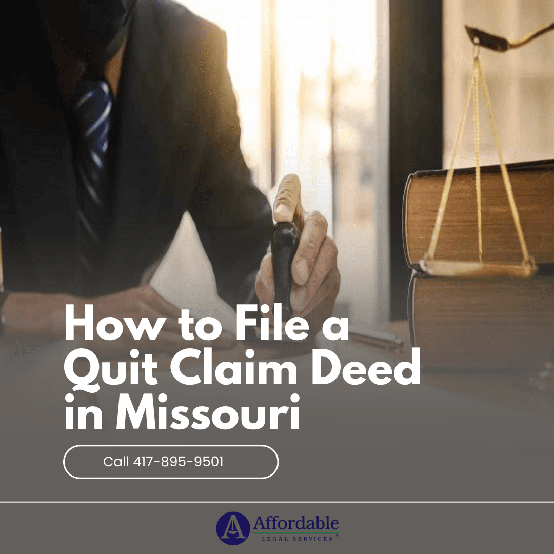 Affordable Legal Services Launches Streamlined Quit Claim Deed Filing Service for Missouri Residents