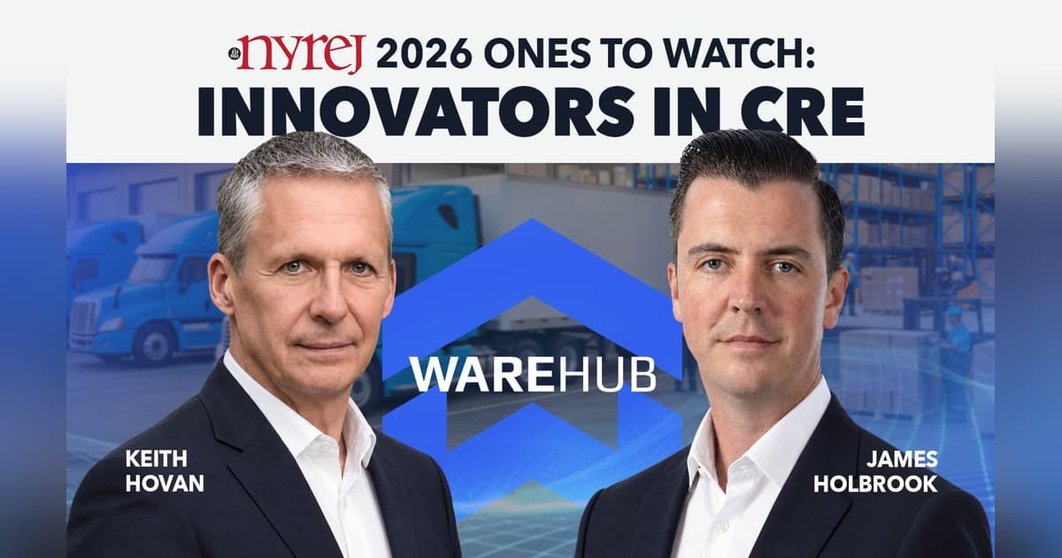 Warehub Named to NYREJ's 2026 Innovators List for Industrial Real Estate Platform