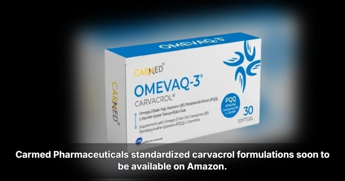 Carmed Pharmaceuticals Expands U.S. Market Access Through Amazon Launch of Research-Driven Botanical Formulations