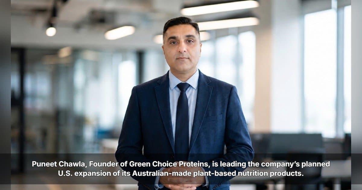 Green Choice Proteins Announces U.S. Expansion of Australian-Made Plant Nutrition Brand