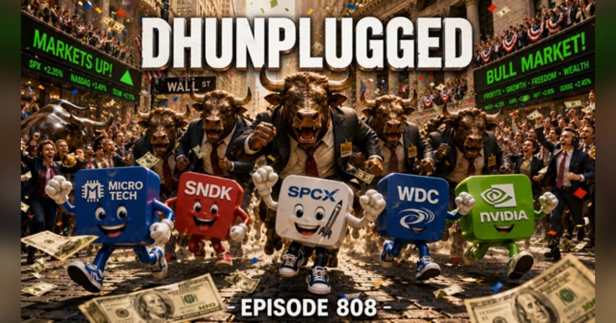 DHUnplugged Episode 808: Memory Price-Fixing Allegations, Trump Accounts, and AI Infrastructure Risks Dominate Mid-Year Market Review