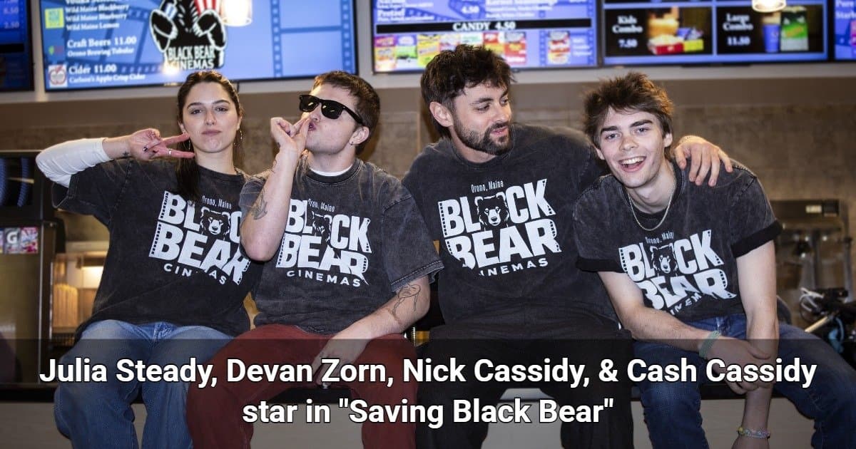 Cassidy Brothers Bring 'Saving Black Bear' to Maine Theaters, Championing Independent Filmmaking